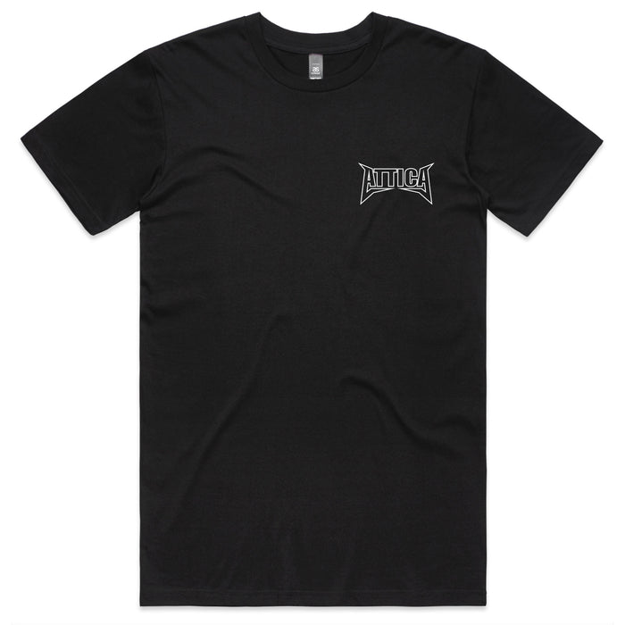 ATTICA ‘MENTAL’ TEE - Black