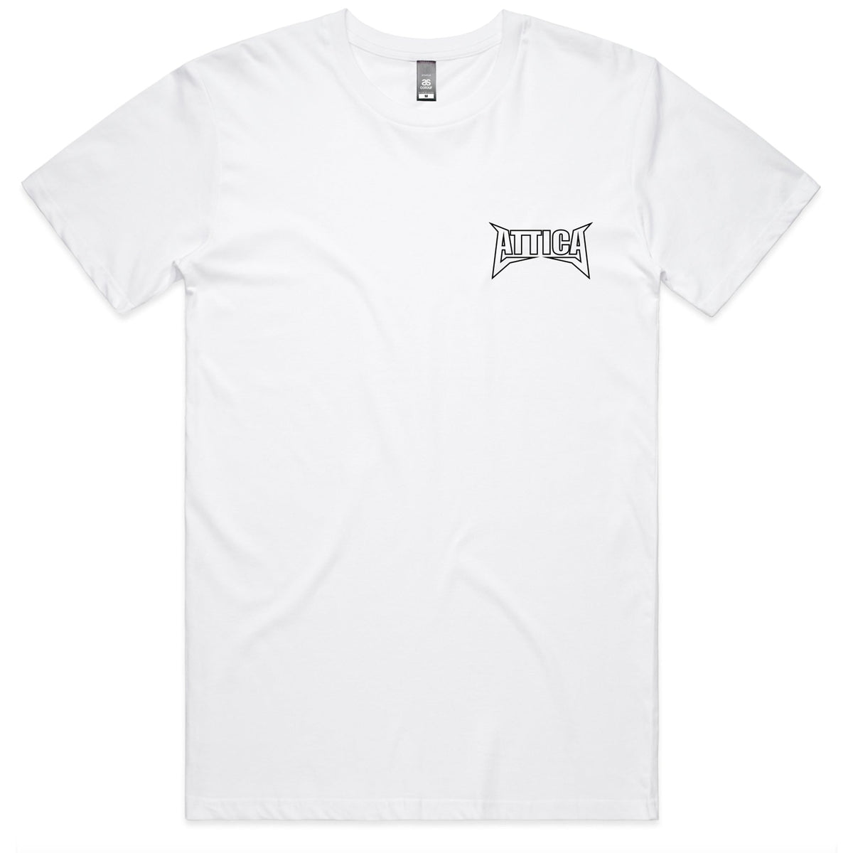 🎁 ATTICA ‘MENTAL’ TEE - White (50% off)