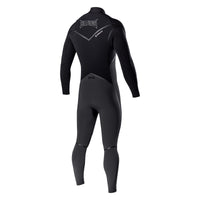 Attica ALPHA Chest Zip 3/2mm Steamer - GRAPHITE / BLACK