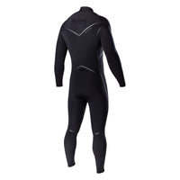 Attica ALPHA Chest Zip 4/3mm Steamer - BLACK / BLACK