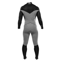 Attica ALPHA Chest Zip 3/2mm Steamer - GRAPHITE / BLACK