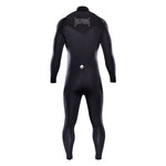 OMEGA Chest Zip 3/2mm Steamer - BLACK / WHITE